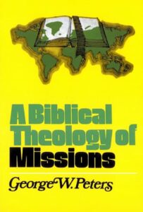 A yellow book titled A Biblical Theology of Missions