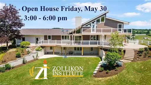 Flyer with text: Open House Friday, May 30 3:00 - 6:00 pm